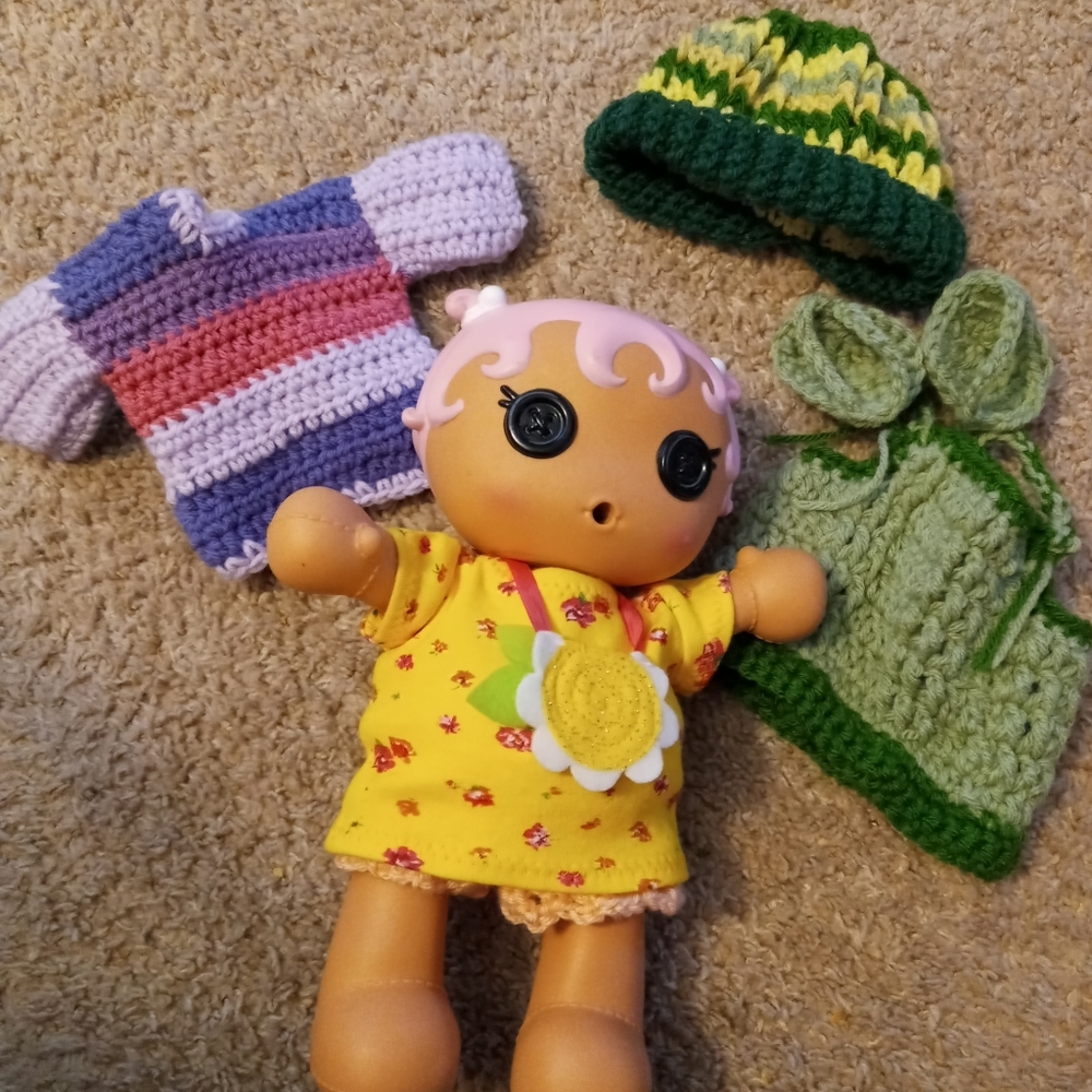 Lalaloopy babie with hand made clothes